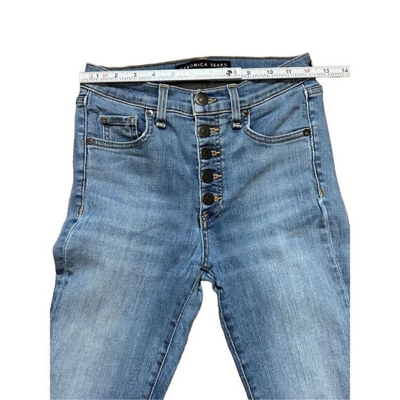 VERONICA BEARD Debbie High-Rise 10” Skinny Jeans Sz 24 - Picture 3 of 10